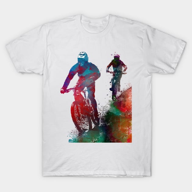 Cycling Bike sport art #cycling #sport T-Shirt by JBJart
